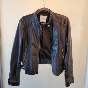 Mango Leather Jacket